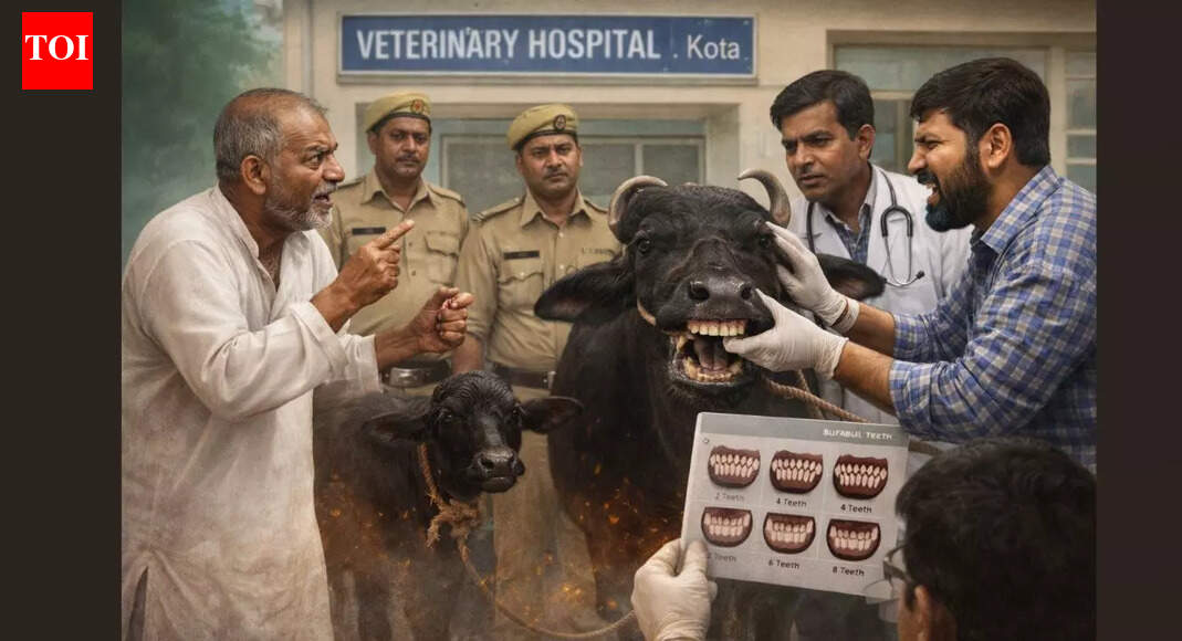 Who owns the buffalo? Kota cops turn to vets; use 'teeth test' for final word