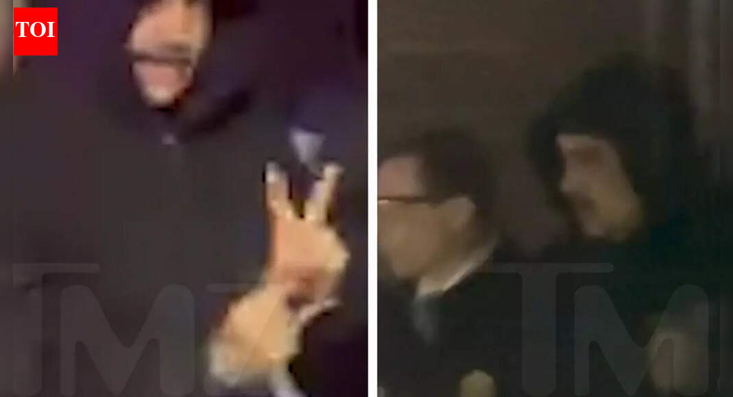 Venezuelan President Maduro flashes peace sign while in custody — watch