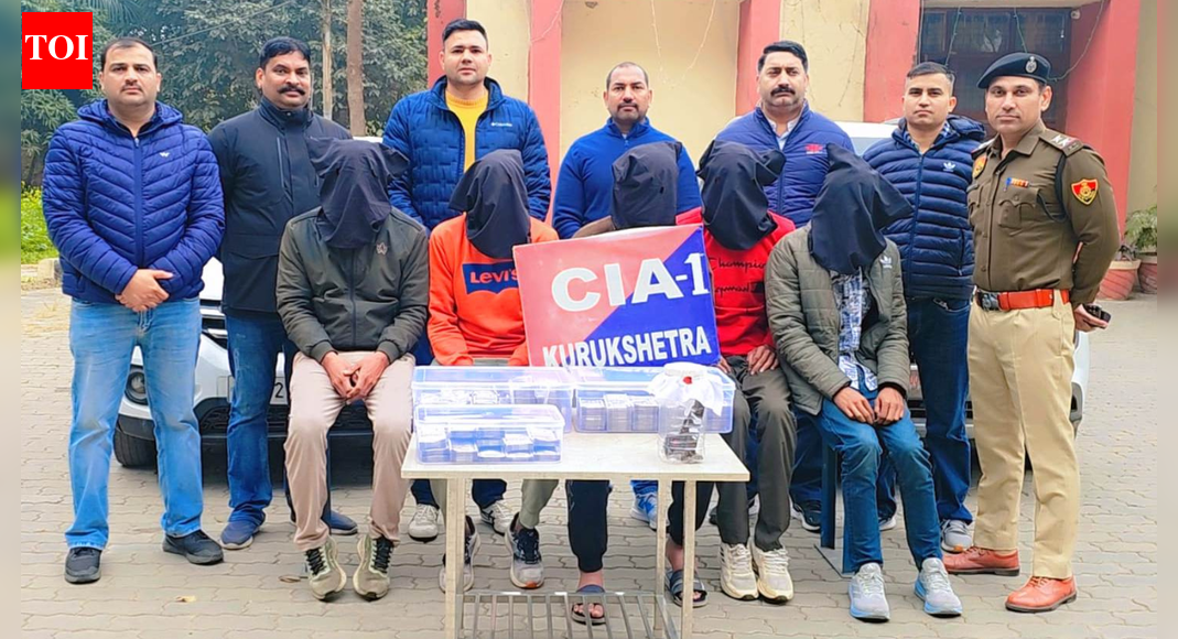 Five accused arrested in armed Robbery of Trader’s Car; ₹63.96 lakh recovered