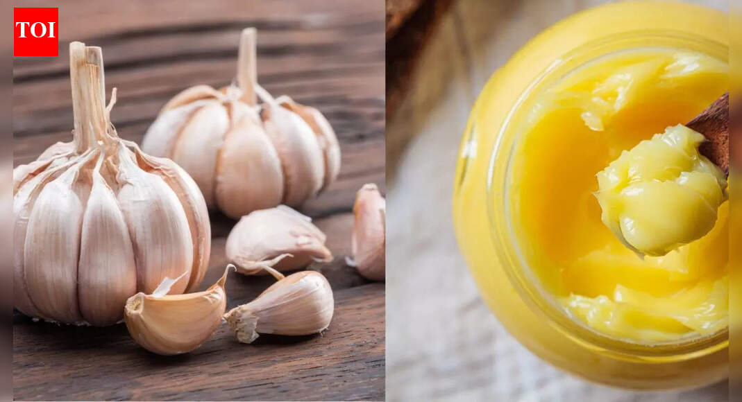 Desi ghee and garlic on empty stomach prevent cancer, heart disease, and hair loss; here’s what science says