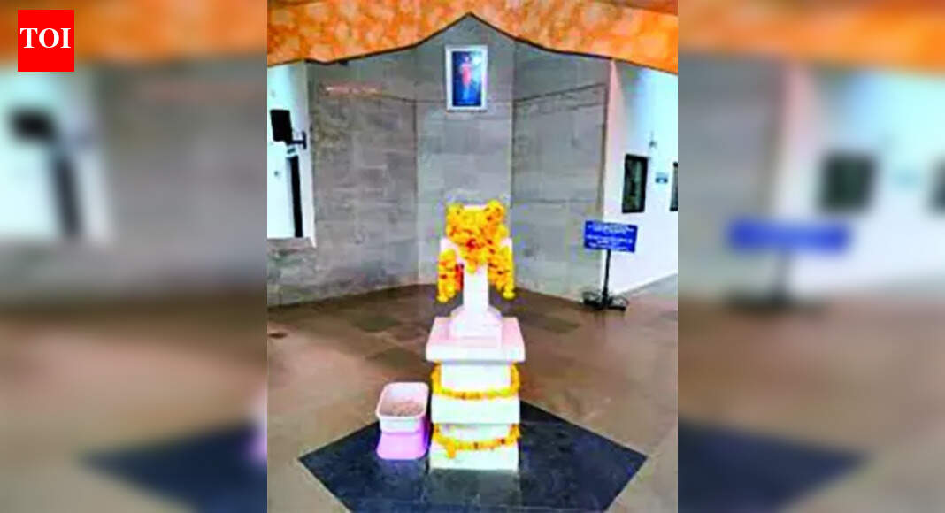 Foot overbridge work at Bambolim cross finally begins