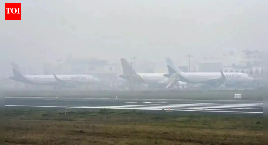 2 flights circle fog-hit Lucknow 28 times in 2 days; returns to IGI airport