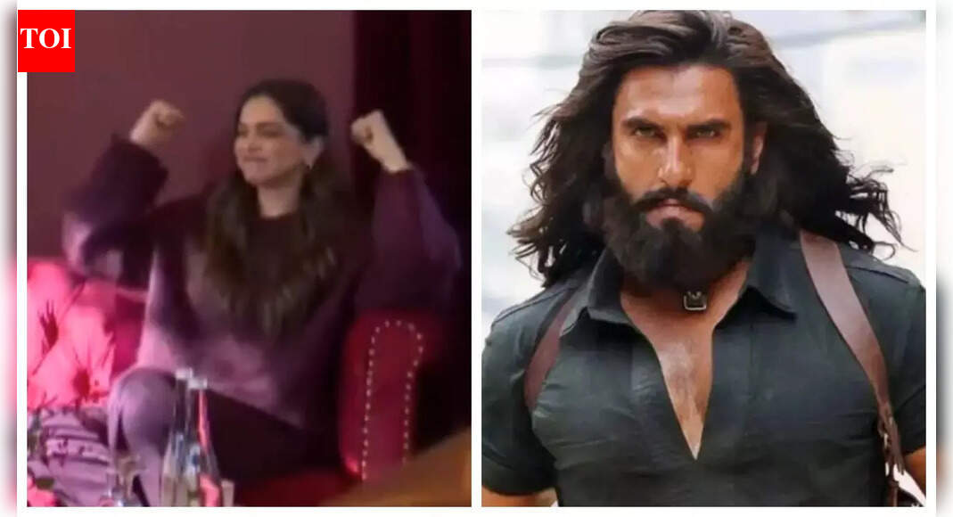 Deepika Padukone shares excitement for hubby Ranveer Singh's 'Dhurandhar Part 2' at her birthday celebrations with fans - WATCH