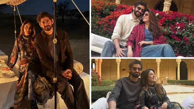 Kritika Kamra and beau Gaurav Kapur ringin 2026 in Jaisalmer with close friends; Netizens express joy, ‘I'm happy she found love’