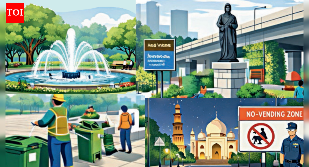 Delhi goes green & gleaming: Civic plan to boost parks, roads, art, lighting; MCD to complete by Jan 31