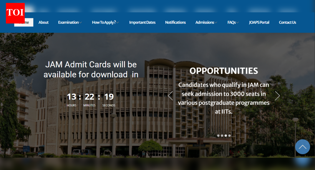 When will IIT Bombay release JAM 2026 admit card? Details here