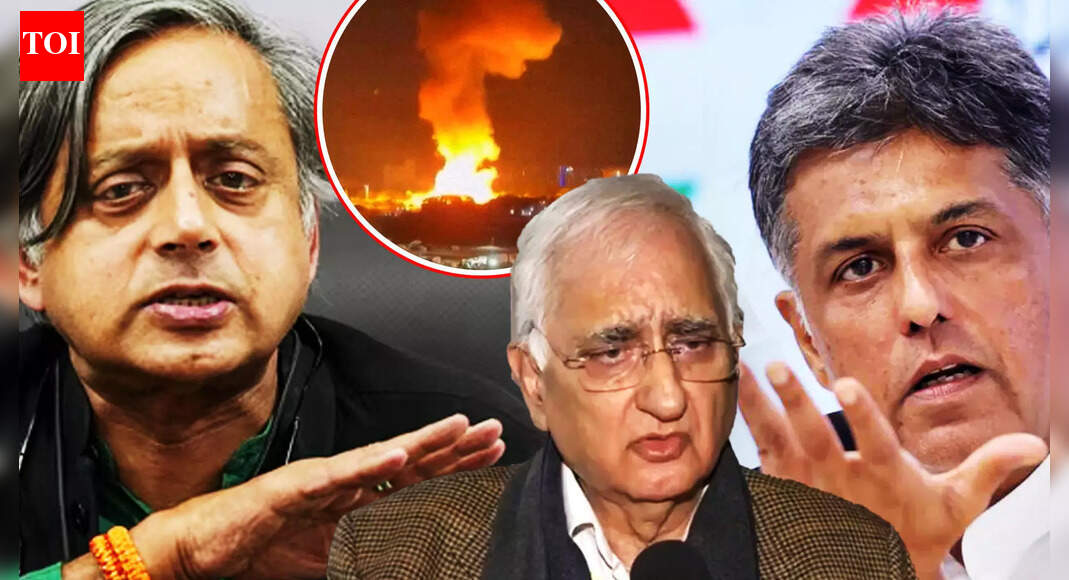 Shashi Tharoor, Manish Tewari & Salman Khurshid Raise Concerns Over US Attack In Venezuela