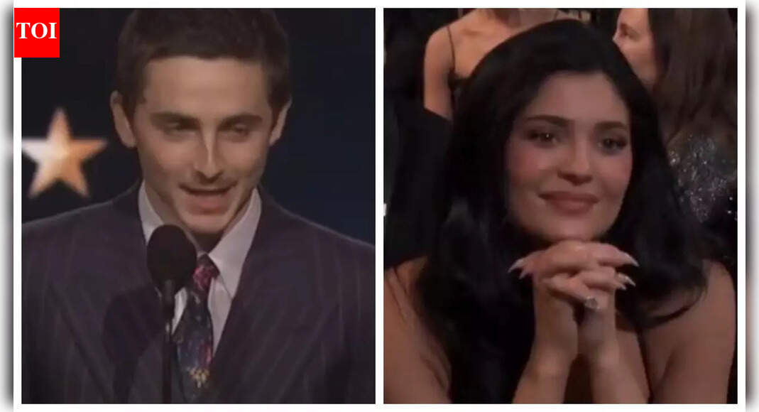 Critics Choice Award: Timothee Chalamet thanks 'partner' Kylie Jenner in Best Actor speech; says 'I couldn't do this without you'