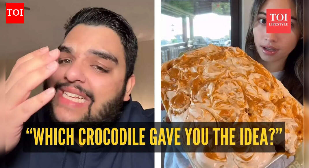 “Which crocodile gave you the idea?” Viral butter chicken tiramisu sparks hilarious reactions online