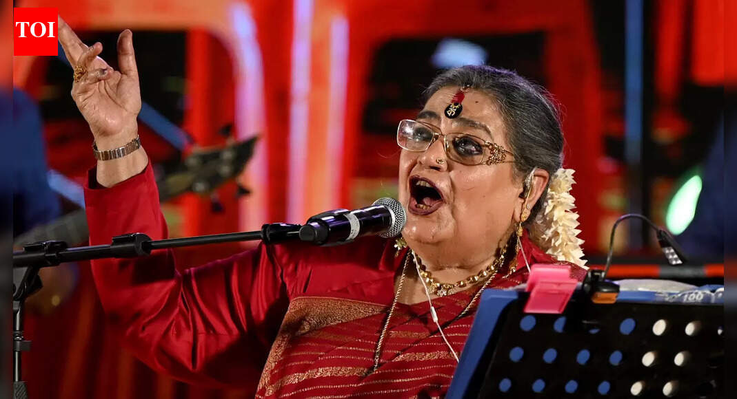 Performing in Madras always make me a little nervous: Usha Uthup