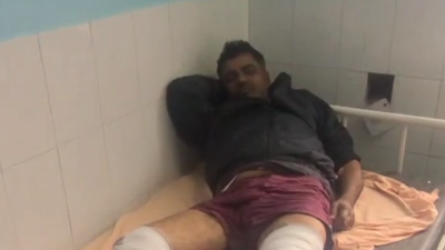  Fugitive with 2 dozen cases wounded and nabbed after shootout