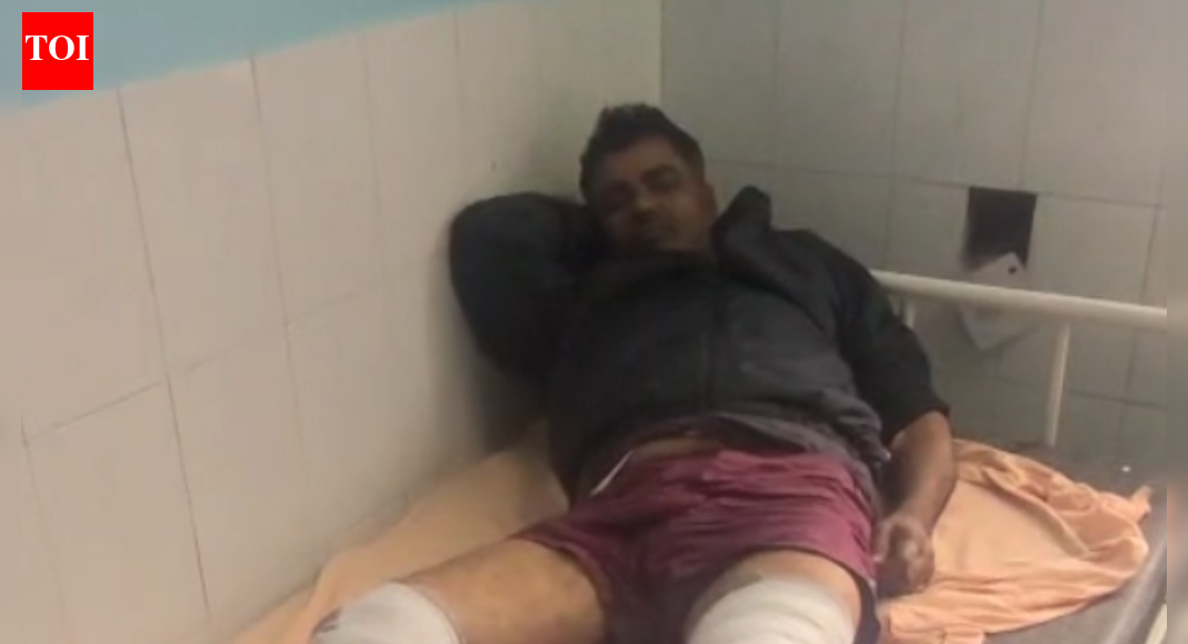 Gurgaon-Sohna highway turns into ambush zone: Fugitive with 2 dozen cases wounded and nabbed after shootout