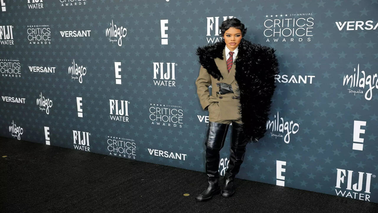 Teyana Taylor's Excitement at Critics Choice Awards for 'One Battle After Another' Win | - The Times of India