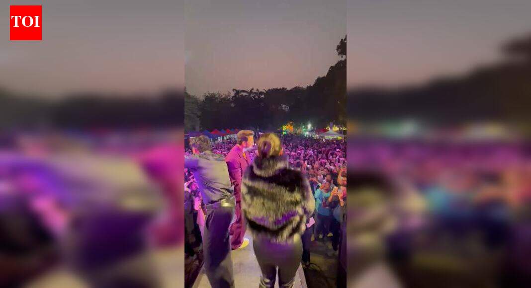 Bonny Sengupta, Soham Majumdar and Swastika Dutta light up the event with their moves and smiles