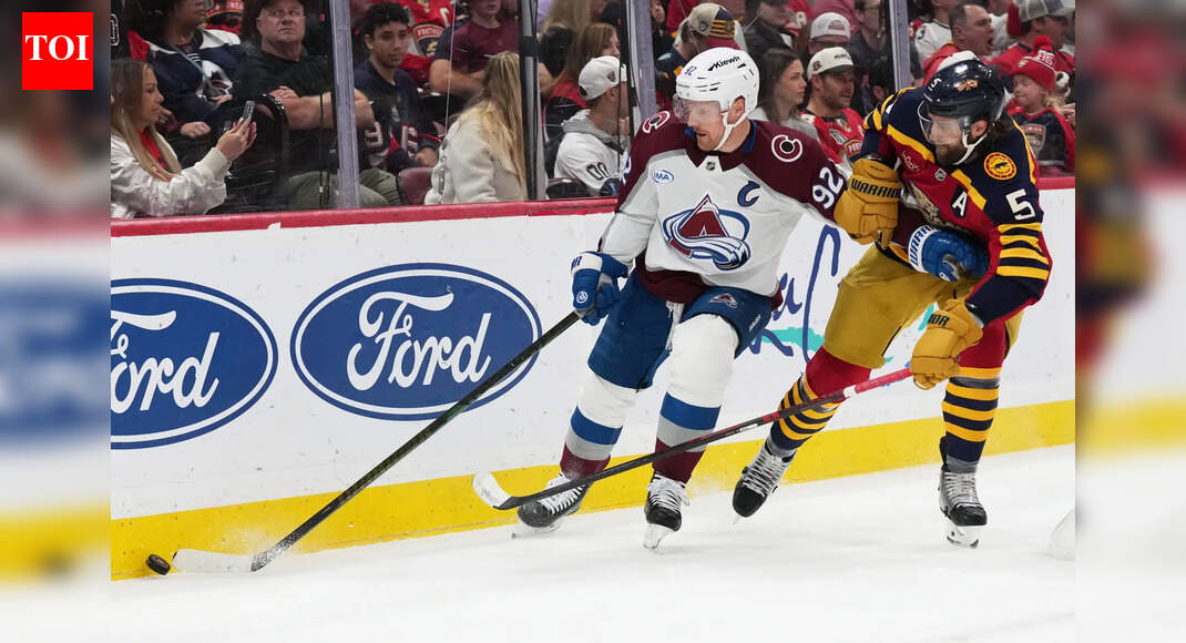 Nathan MacKinnon addresses Gabriel Landeskog's injury after Colorado Avalanche's game against the Florida Panthers
