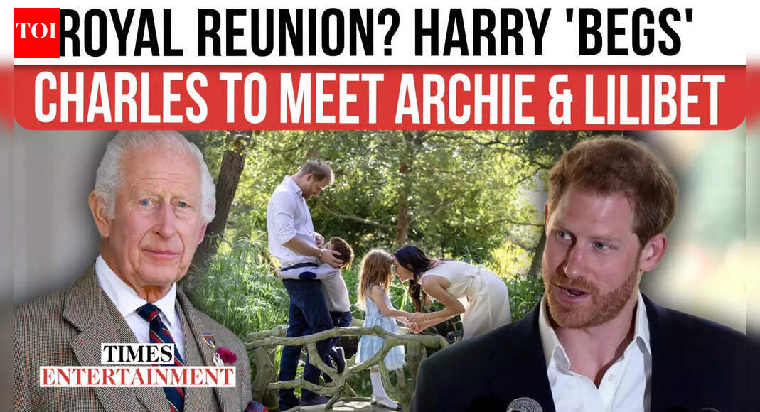 Prince Harry’s Non-public Determined Plea To King Charles To Meet Archie And Lilibet | WATCH