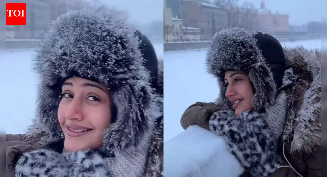 ‘Naagin’ fame Surbhi Chandna misses Mumbai traffic and vada pav during her trip abroad