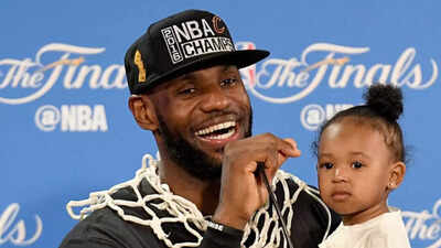 LeBron James lets daughter Zhuri James style him turning a Los Angeles Lakers off day into family fashion theatre