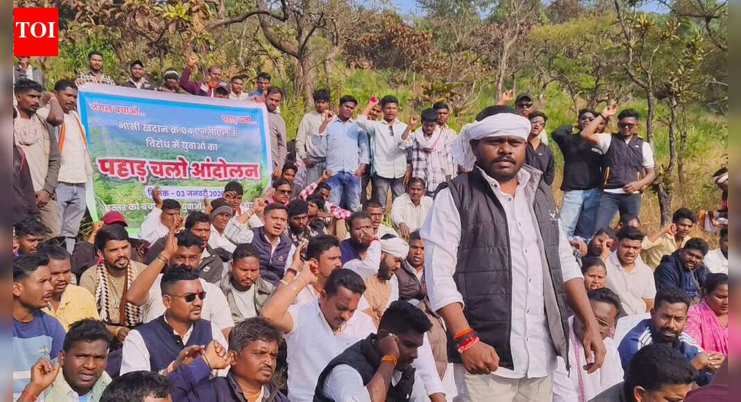 Chhattisgarh: Bailadila hills protest erupt in Dantewada as youth, political parties oppose mining