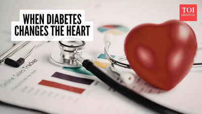 Living with diabetes may reshape the heart long before symptoms appear