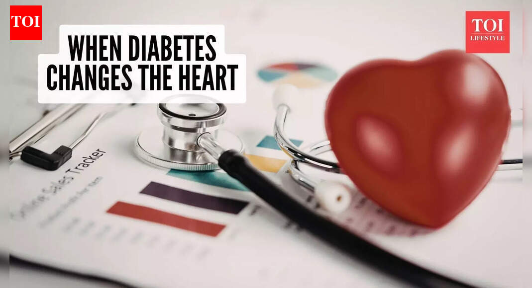 Living with diabetes may reshape the heart long before symptoms appear