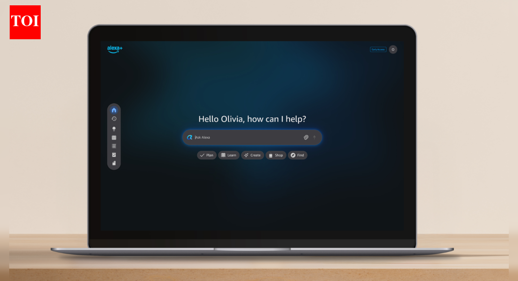 Amazon brings Alexa+ to the web, taking on ChatGPT, Gemini in AI chatbot race