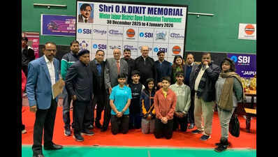 O N Dixit Memorial District Badminton Championship: Padmaja Singh wins seven titles; triple crown for Tejeshwar, Nikhil and Advita