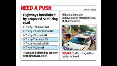 Northern semi-ring road hits land hurdles in Trichy