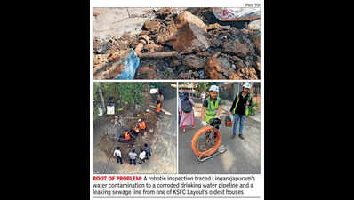 Rusted 40-year-old pipeline, leaking sewer caused water contamination in Bengaluru’s Lingarajapuram