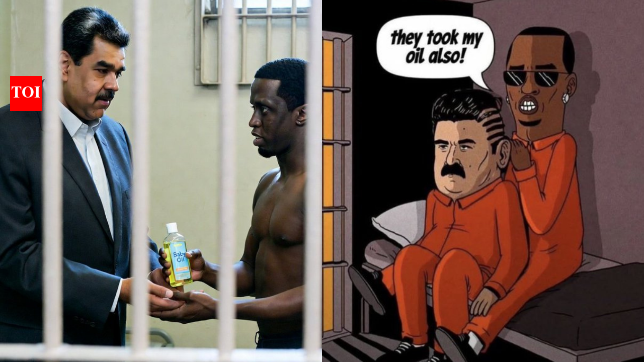 From crude oil to baby oil: Maduro–Diddy memes are flooding social media |  - The Times of India