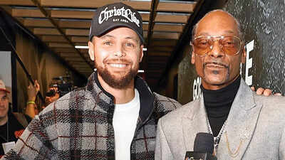 “Goats just goating it up”: NBA fans are over the moon as Stephen Curry hugs Snoop Dogg ahead of Warriors game against Clippers
