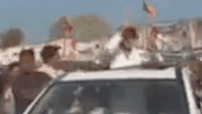 Madhya Pradesh: Sudden brake injures Jyotiraditya Scindia’s son; greeting people from sunroof