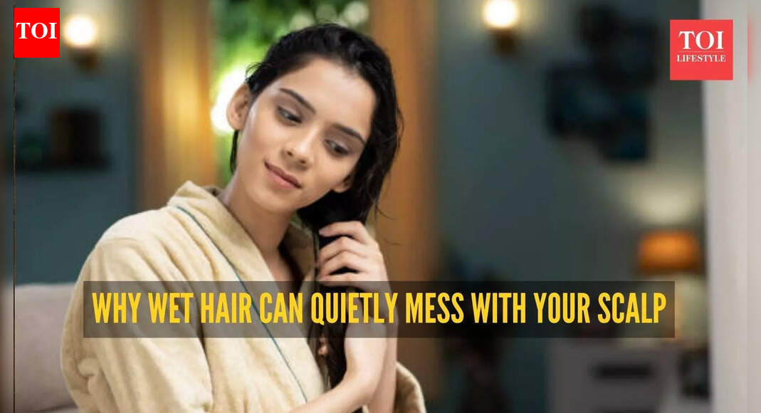 Why wet hair can worsen scalp problems
