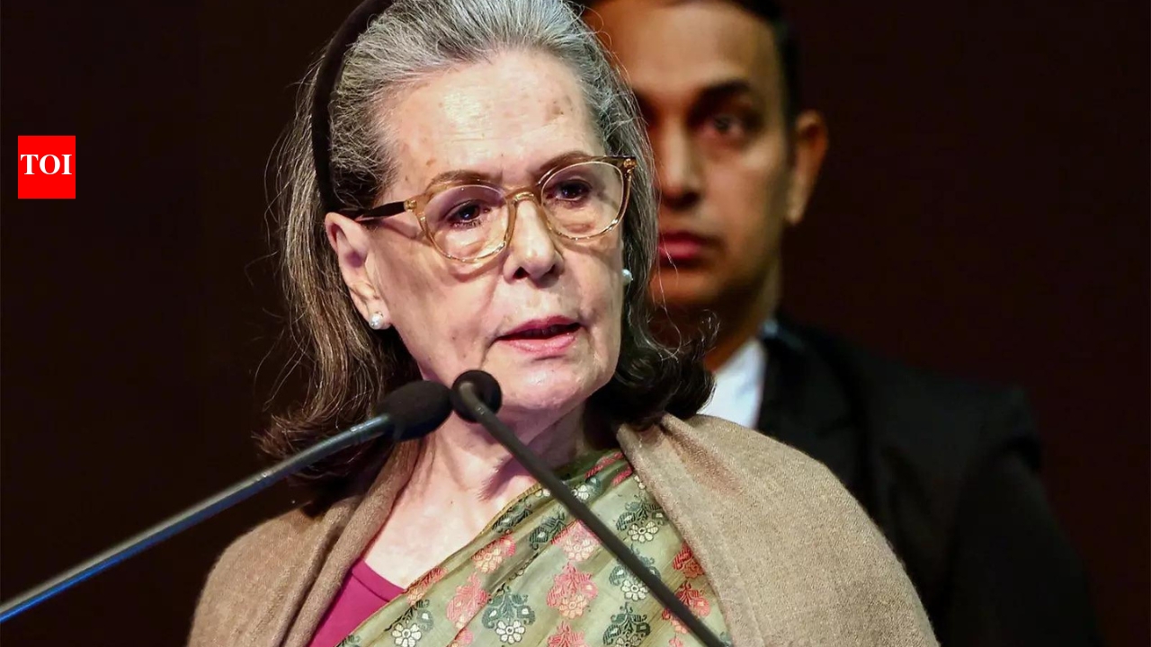 Voter list row: Sonia Gandhi seeks time to reply; calls records decades old  | India News - The Times of India