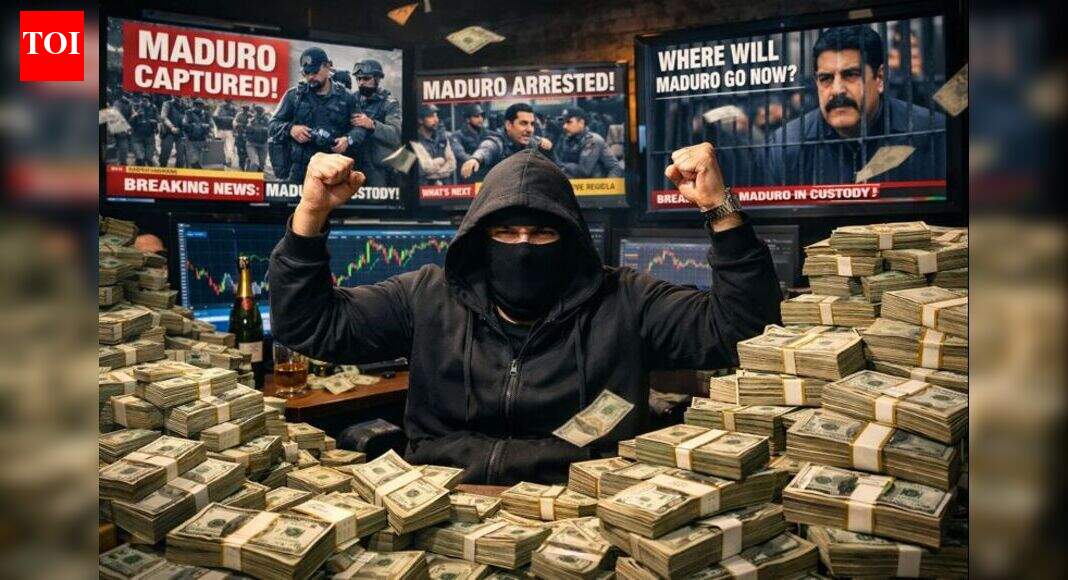 Suspicious timing! Mystery trader makes $436,000 predicting Maduro’s capture by US - did the bettor have access to classified information?