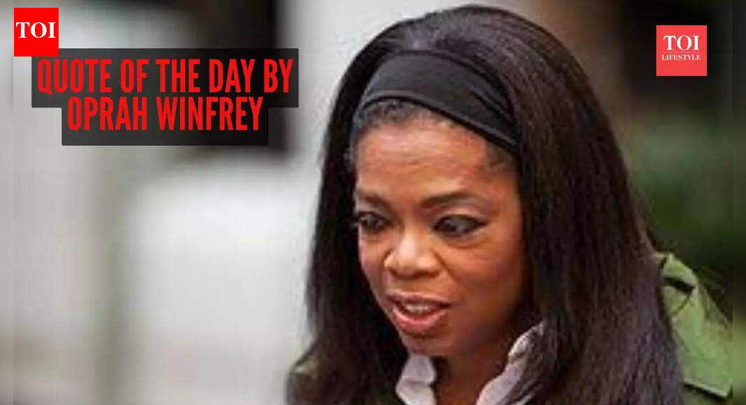 Quote of the day by Oprah Winfrey: “I've come to believe that each of us has a personal calling that's as unique as a...