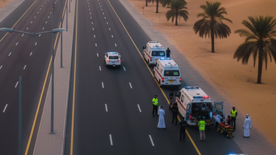UAE: Four Indian siblings and maid killed in Abu Dhabi road accident