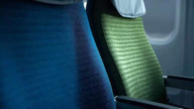 Ever wondered why plane seats are blue or green in colour; the real reason will surprise you