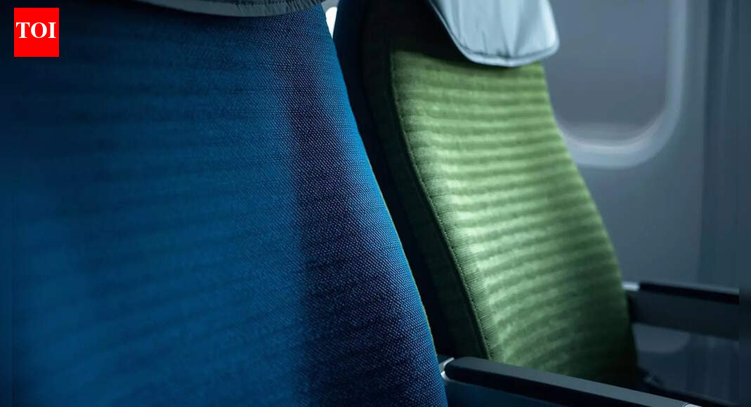Ever wondered why plane seats are blue or green in colour; the real reason will surprise you
