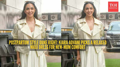 Kiara Advani’s post-baby style is all about ease - and this maxi dress says it all