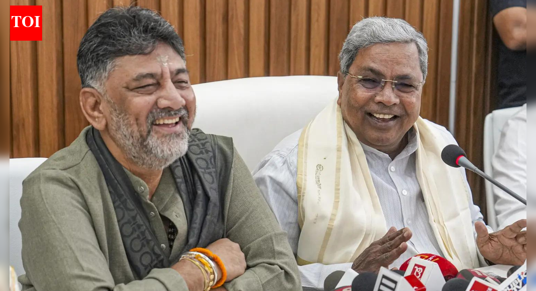 ‘Good luck’: Siddaramaiah confident of full 5-year term; Shivakumar extends wishes