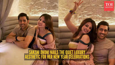 Ellie Saab dress to Rolex watch: Sakshi Dhoni proves that quiet luxury is the only New Year aesthetic that really matters