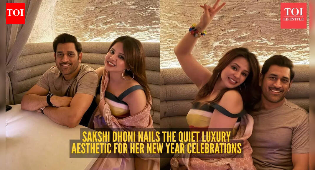 Ellie Saab dress to Rolex watch: Sakshi Dhoni proves that quiet luxury is the only New Year aesthetic that really matters
