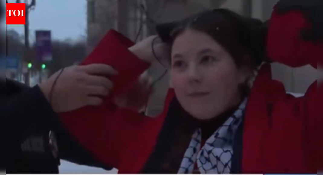 Watch: Woman taken away mid-broadcast for criticising US over Maduro, netizens warn of ‘new North Korea’