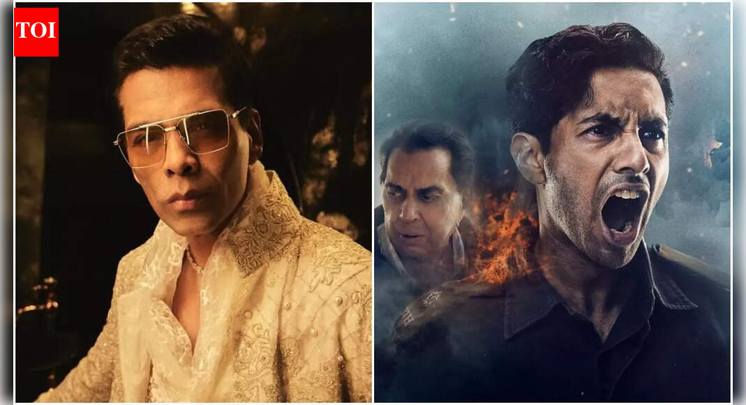 Karan Johar calls ‘Ikkis’ ‘love letter to peace’; praises Dharmendra, Agastya Nanda and Jaideep Ahlawat’s emotional performances