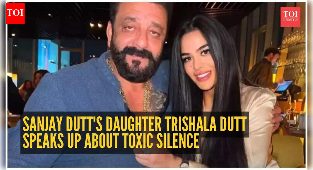 Sanjay Dutt's daughter Trishala Dutt opens about toxic silence: 