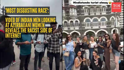  Video of Indian men looking at Azerbaijani women reveals the racist side of internet