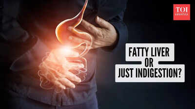 Fatty liver symptoms that are mistaken for an upset stomach