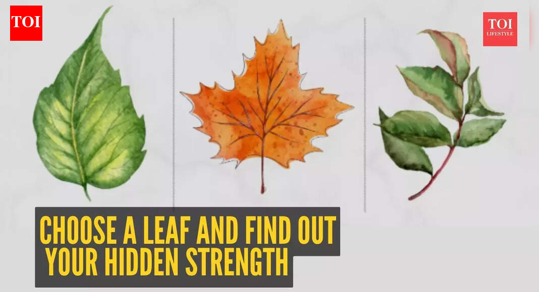 Personality test: What's your hidden strength - optimism, wisdom, or connection? Choose a leaf and find out