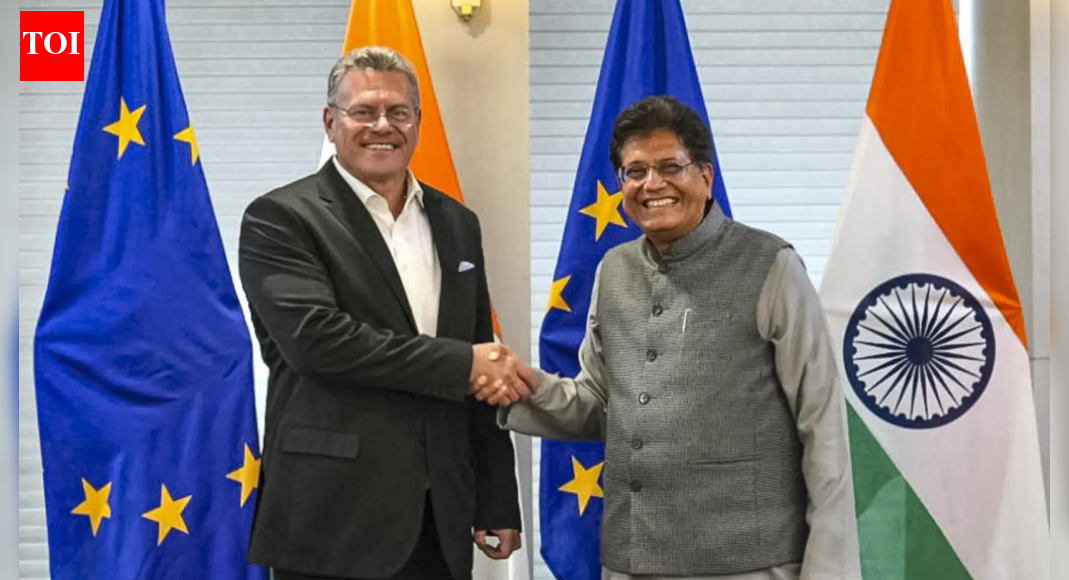 India, EU crucial FTA talks on Jan 8-9 in Brussels; Goyal to meet Maros Sefcovic